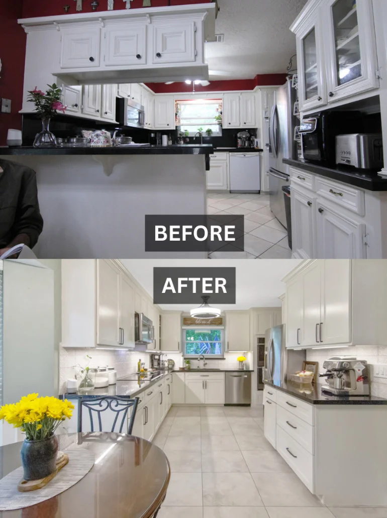 Kitchen-before-and-after